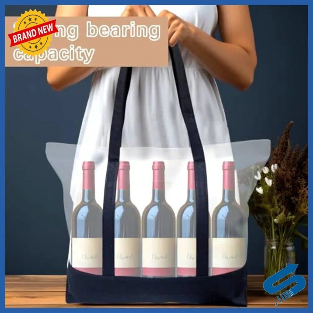 Large Canvas Tote Bag with Zipper and Side Pockets Stylish Versatile Daily